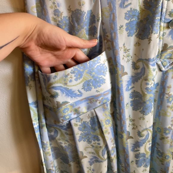 Vintage RubyLou Floral House Dress/Duster - Picture 5 of 7